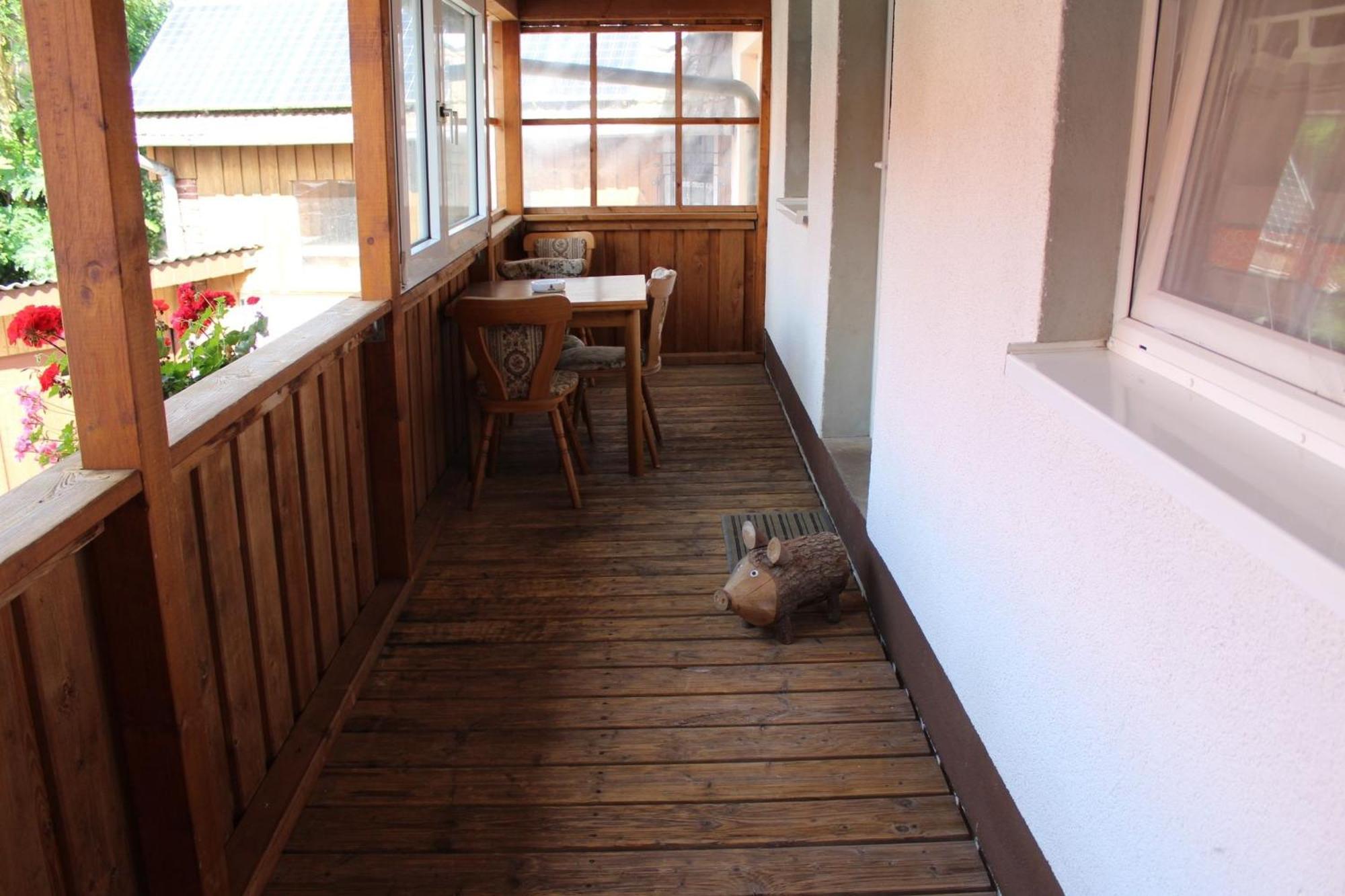Ferienwohnung Sonnenblume Rhadern Buitenkant foto