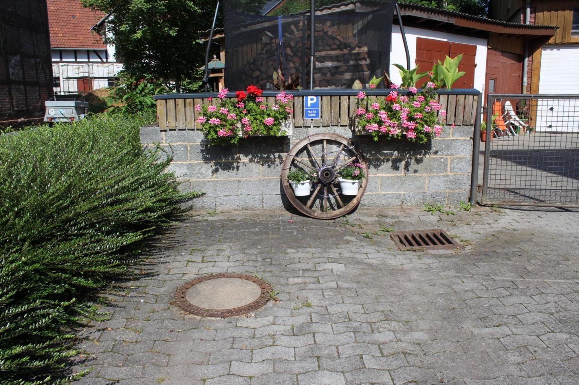 Ferienwohnung Sonnenblume Rhadern Buitenkant foto